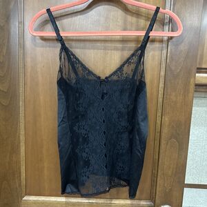 VTG VANITY FAIR Lacy Lingerie Camisole Cami Top Size 34 Dainty Feminine Sexy